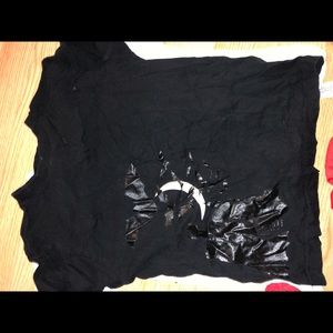 A black bat & moon halloween shirt